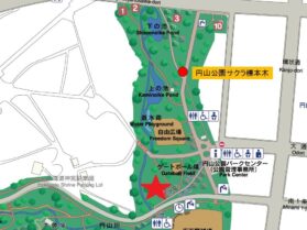 札幌ワイン会　円山公園マップ　